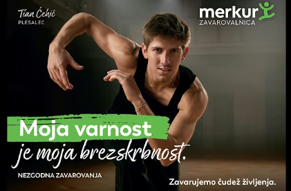  Zavarujemo čudež življenja | Tian Ćehić - plesalec | Merkur zavarovalnica